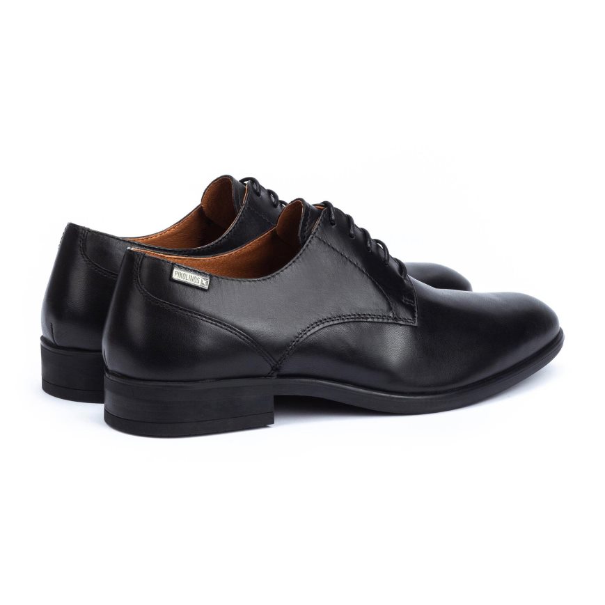 Men's Pikolinos BRISTOL Casual Shoes Black | NZ J8AQ127